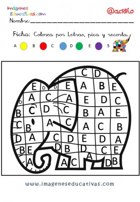 Elmer Elefante atención y grafo (4)