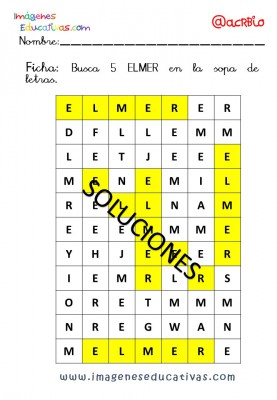 Elmer Elefante atención y grafo (10)