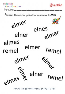 Elmer Elefante atención y grafo (14)