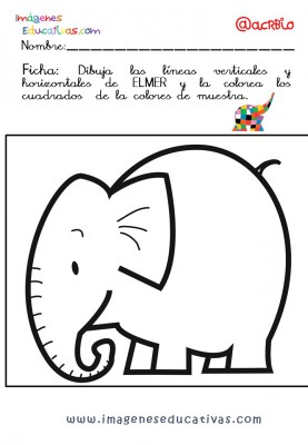 Elmer Elefante atención y grafo (30)