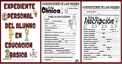 Expediente Personal de alumno-a Portada