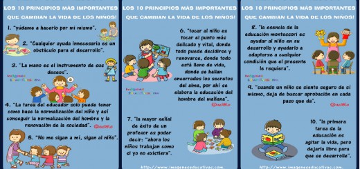 Método Montessori los 10 principios Portada