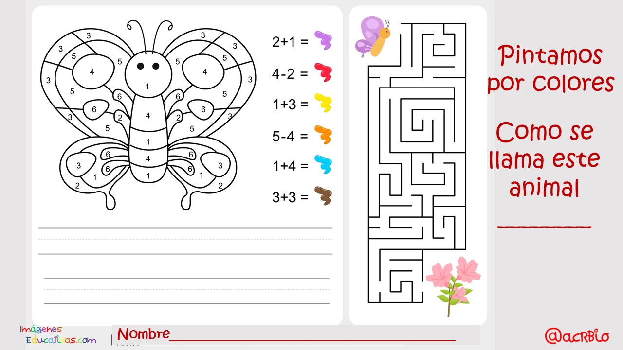 Imagenes De Actividades Matematicas | pintamos por colores y n 250 meros actividades matem 225 ticas Imagenes De Actividades Matematicas | pintamos por colores y n 250 meros actividades matem 225 ticas