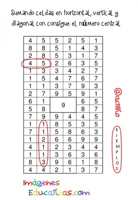 Sopas de Numeros Repasamos la suma (2)