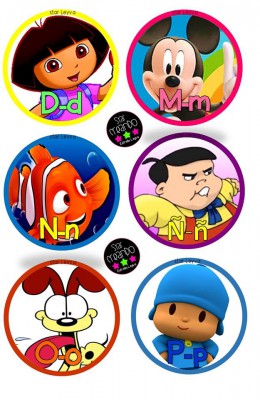 abecedario cartoon Star Creando (3)