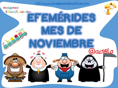 Efemérides mes de noviembre (1)