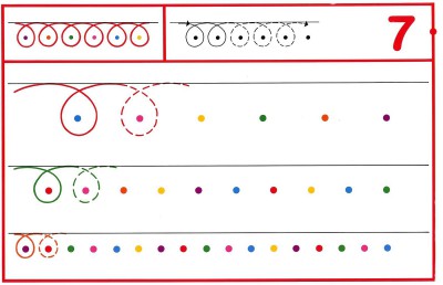 Fichas Grafomotricidad trabajamos la grafia de los números (61)