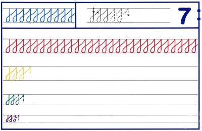 Fichas Grafomotricidad trabajamos la grafia de los números (62)