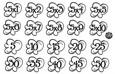 Tablas de multiplicar juego palomitas ByN (4)
