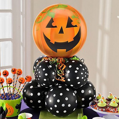 ideas para decorar con globos para niños “Halloween” (12)