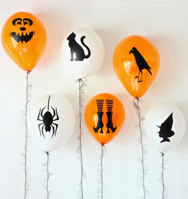 ideas para decorar con globos para niños “Halloween” (2)
