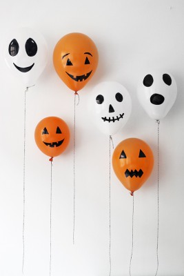 ideas para decorar con globos para niños “Halloween” (26)