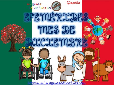 Efemérides Mes de Diciembre Fondo Mexico (1)