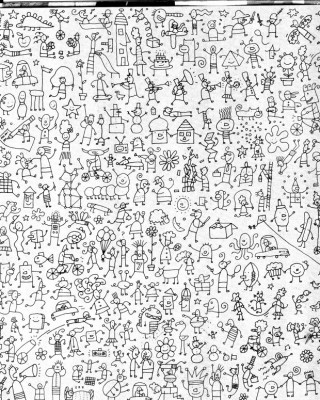 Mosaicos para discriminación visual  (10)