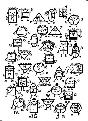 Mosaicos para discriminación visual  (3)