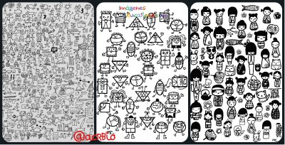 Mosaicos para discriminación visual  Portada