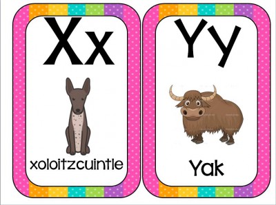 Abecedario Animales formato tarjetas (13)