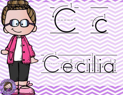 Abecedario Nombres Propios (4)