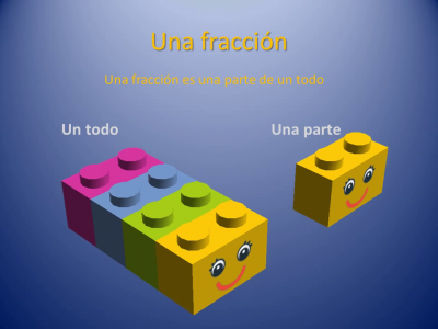 Fracciones con piezas de Lego (1)