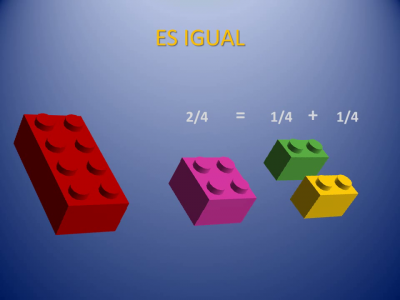 Fracciones con piezas de Lego (17)