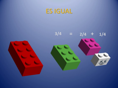 Fracciones con piezas de Lego (18)