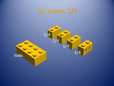 Fracciones con piezas de Lego (6)