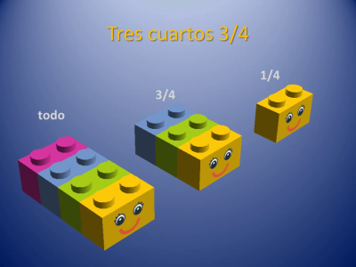 Fracciones con piezas de Lego (9)