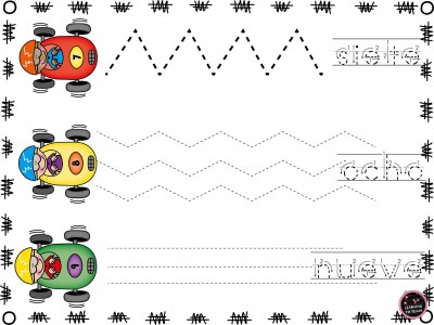 Grafomotricidad números (3)