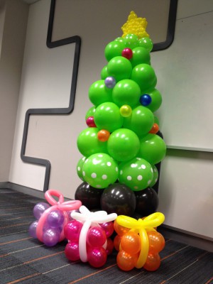 Navidad Globos decoracion (12)