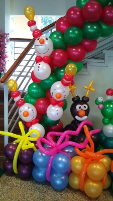 Navidad Globos decoracion (13)