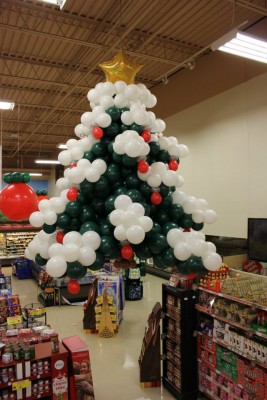 Navidad Globos decoracion (4)