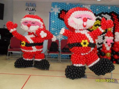 Navidad Globos decoracion (5)
