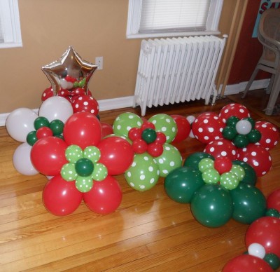 Navidad Globos decoracion (7)