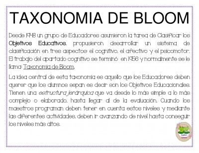 TAXONOMIA DE BLOOM  (1)