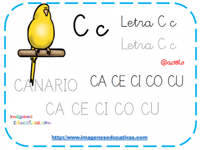 Abecedario animales fichas repaso lecto-escritura (4)