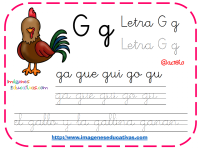 Abecedario animales fichas repaso lecto-escritura (9)