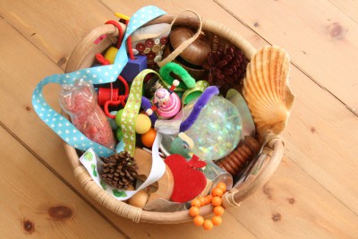 Caja de los tesoros Montessori 2