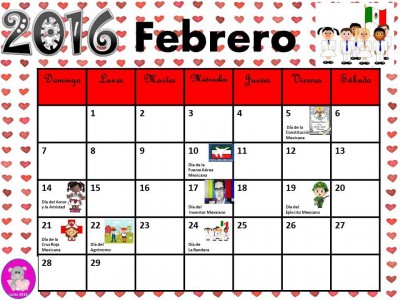 Calendario 2016 con efemérides incluidas. Listo para descargar e imprimir (2)
