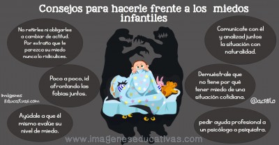 Consejos para hacerle frente a los miedos infantiles