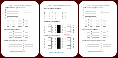 Ejercicios múltiples con números enteros Portada