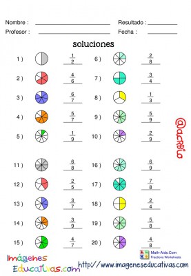 Fichas ejercicios de fracciones con soluciones (13)