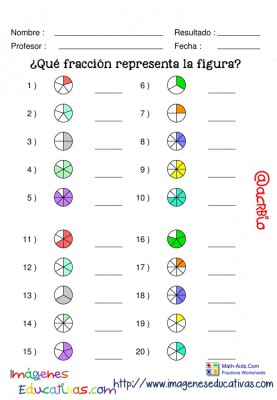 Fichas ejercicios de fracciones con soluciones (6)