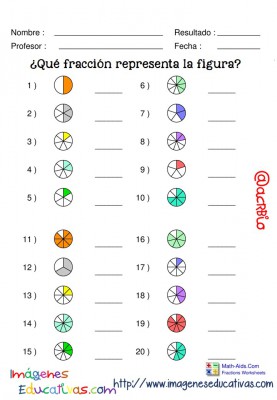 Fichas ejercicios de fracciones con soluciones (8)