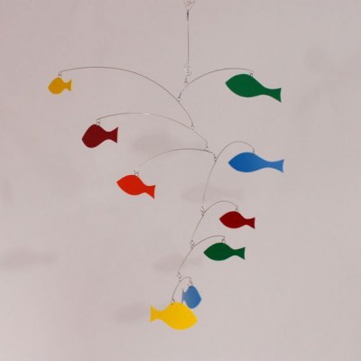 Moviles de papel y cartulina (5)