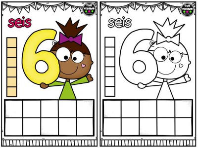 Repasamos los números y nos divertimos coloreando (7)