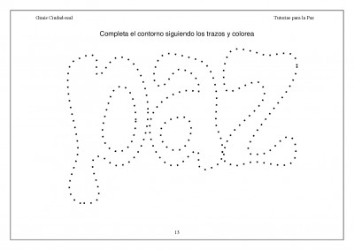 Super Cuaderno Día de la Paz y la No Violencia grafo y colorear (13)