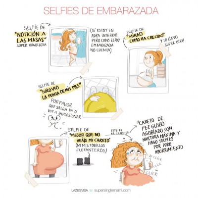 selfies embarazadas