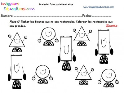 Cuadernillo complementario para 4 años, Educación Preescolar (13)