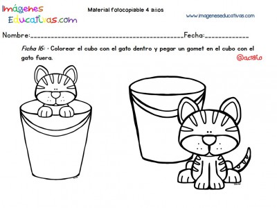 Cuadernillo complementario para 4 años, Educación Preescolar (16)