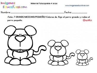 Cuadernillo complementario para 4 años, Educación Preescolar (7)